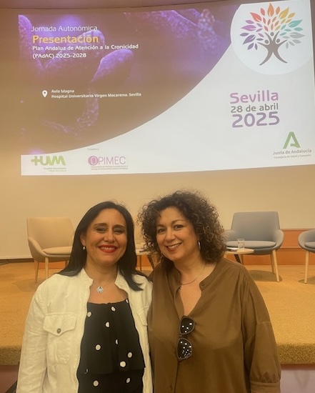 La AEC en la presentación del nuevo Plan Andaluz de Atención a la Cronicidad 2025-2028